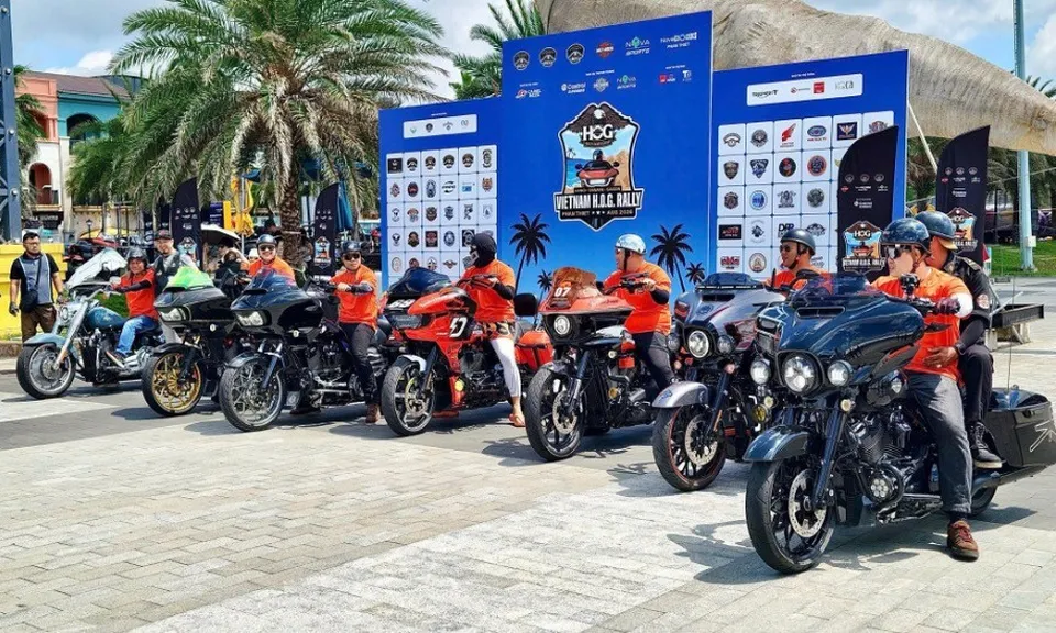 Vietnam H.O.G. Rally 2026 quy tụ 850 mô tô phân khối lớn tại NovaWorld Phan Thiet