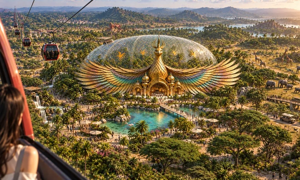 “Lên trời, xuống biển, vượt thảo nguyên”: Một ngày du hành qua 3 tầng thiên nhiên tại Safari Cần Giờ